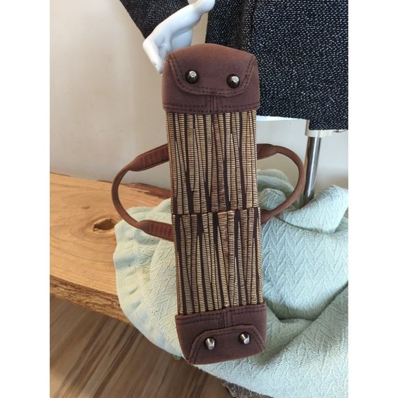 Rattan Bag Woven Straw Handbag Women Summer Tote Purse - Picture 3 of 5